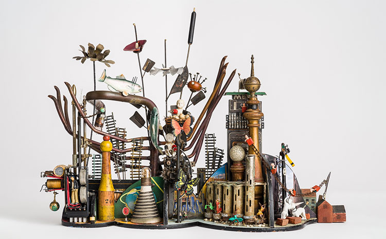 Gale Rothstein: Exploring the Art of Assemblage Sculptures