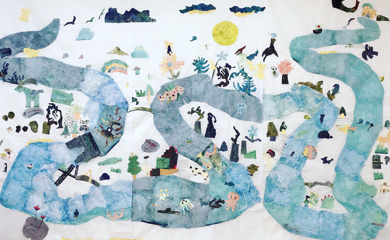 Haruka Sugano: Paper Collages of the Inner Child