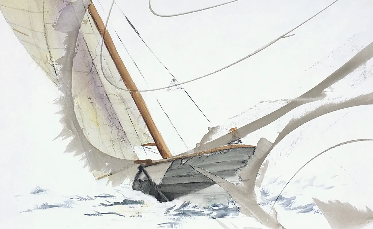 Alain Abramatic: Sailboats, Mountains, and the Art of Serenity
