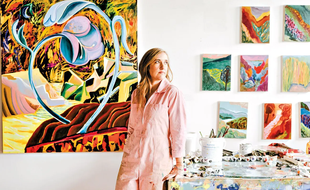 Shara Hughes: The Alchemy of Landscape and Emotion