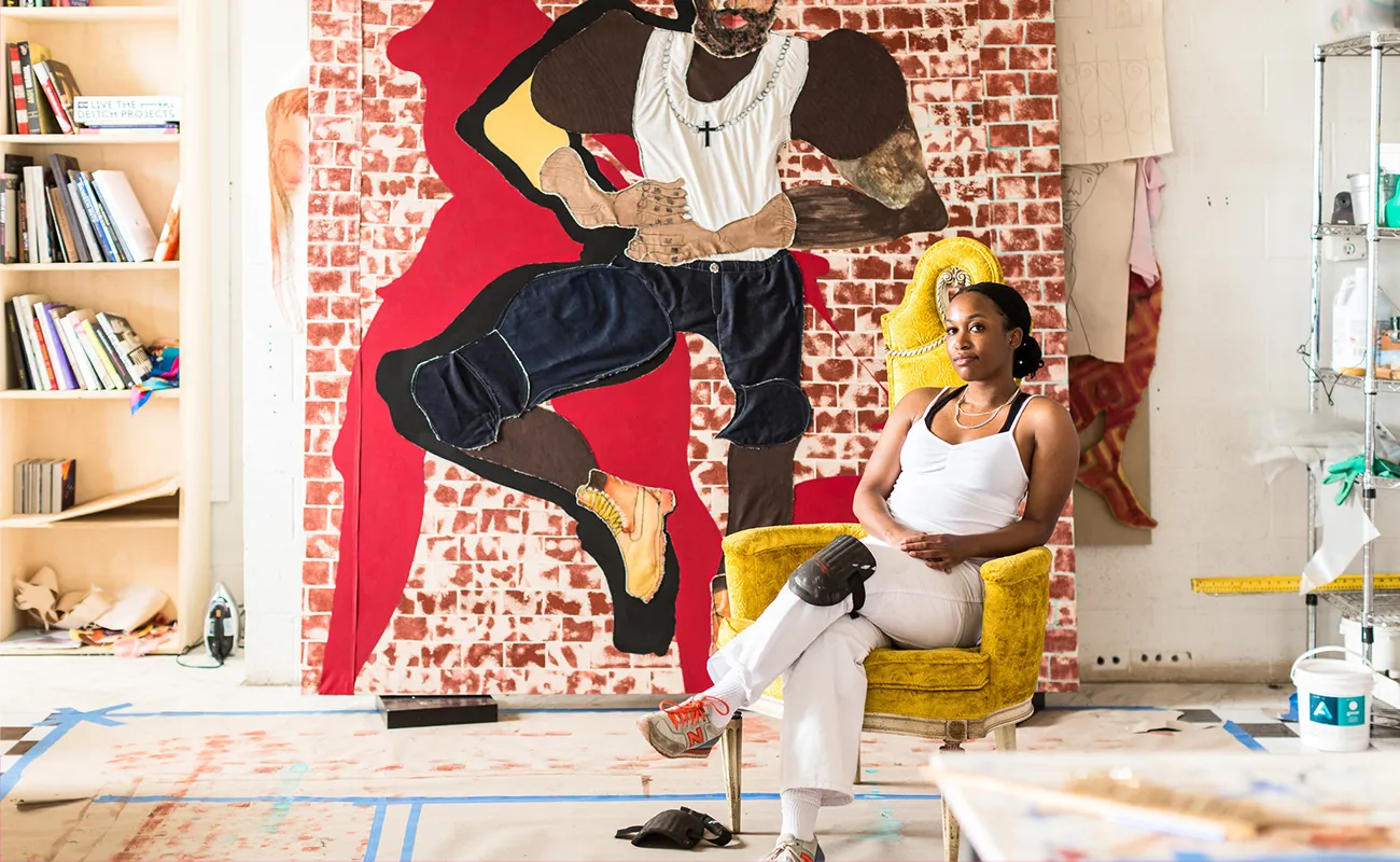 Tschabalala Self: Weaving Narratives in the Fabric of Harlem