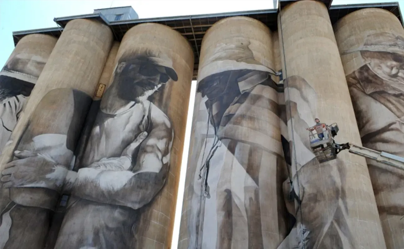 Guido van Helten: Elevating Voices Through Monumental Murals