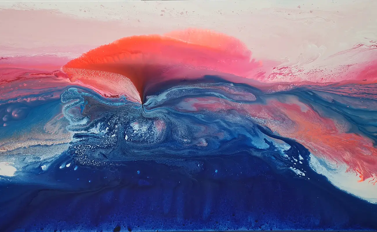 アンネ・マリエン：光と生命感が満ちる抽象絵画 - AATONAU